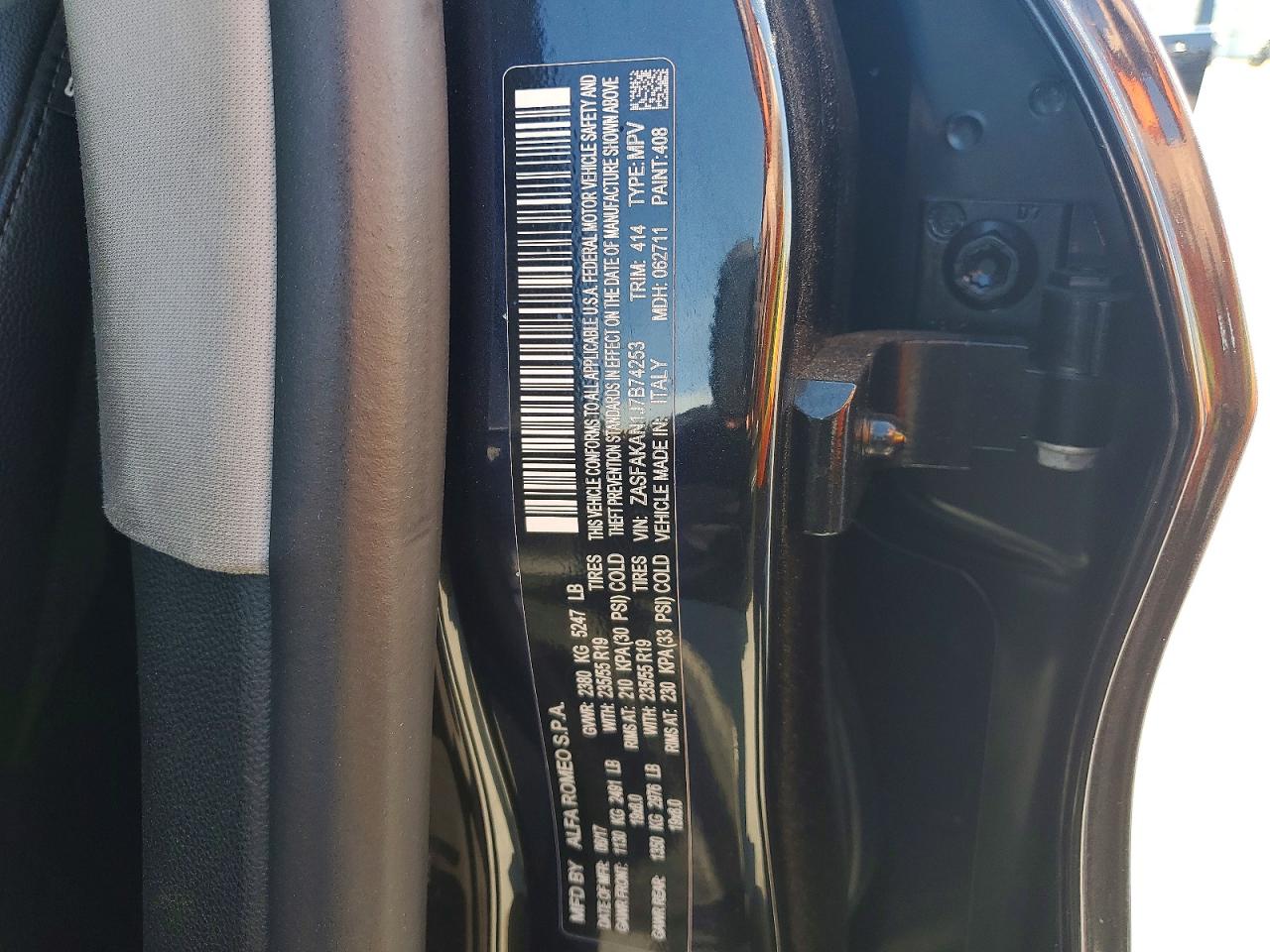 2018 ALFA ROMEO STELVIO