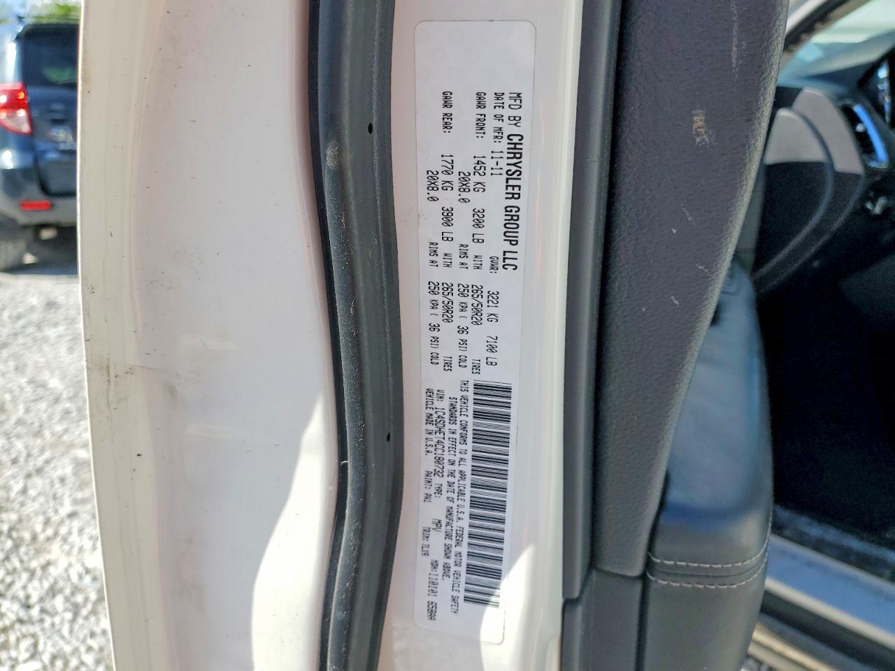 2012 DODGE DURANGO