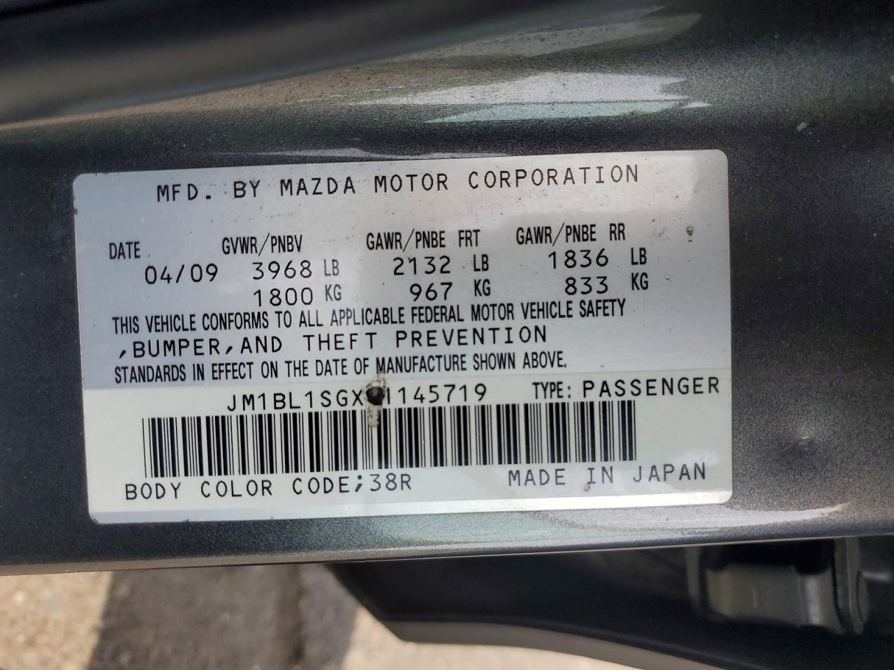 2010 MAZDA 3