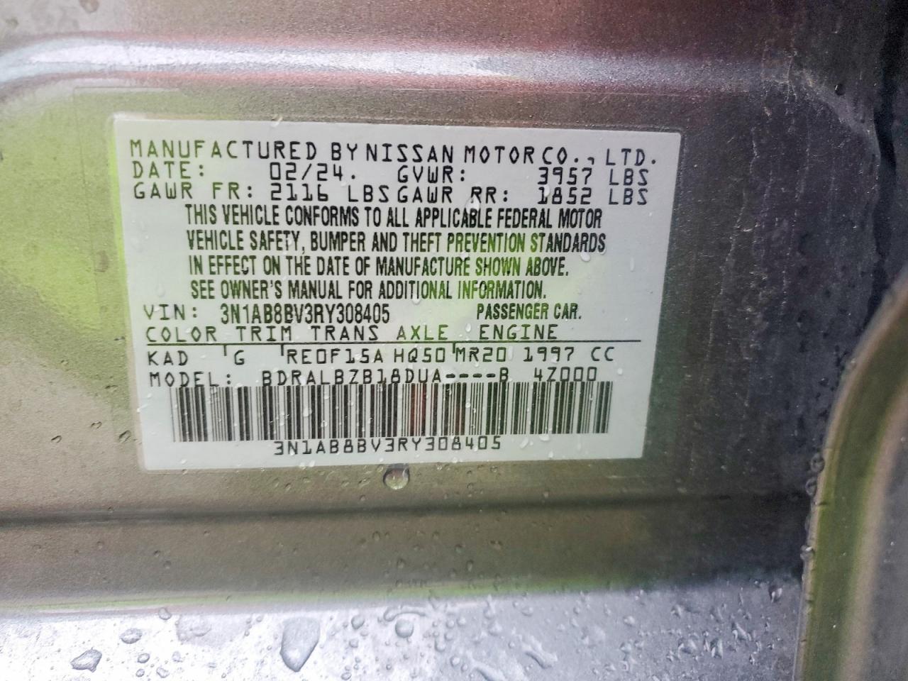 2024 NISSAN SENTRA