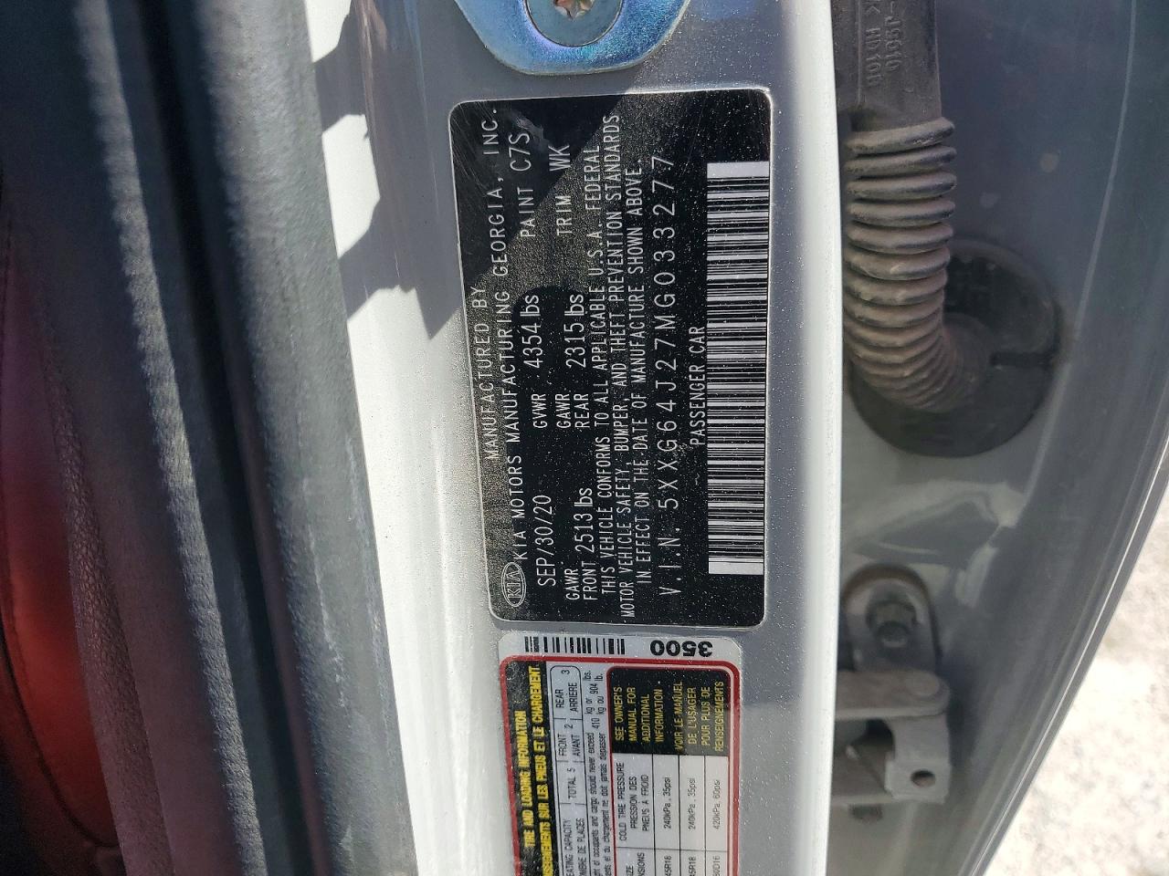 2021 KIA K5