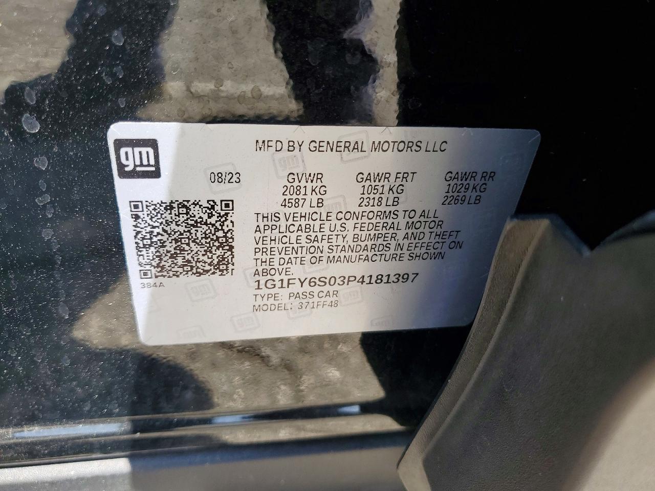 2023 CHEVROLET BOLT
