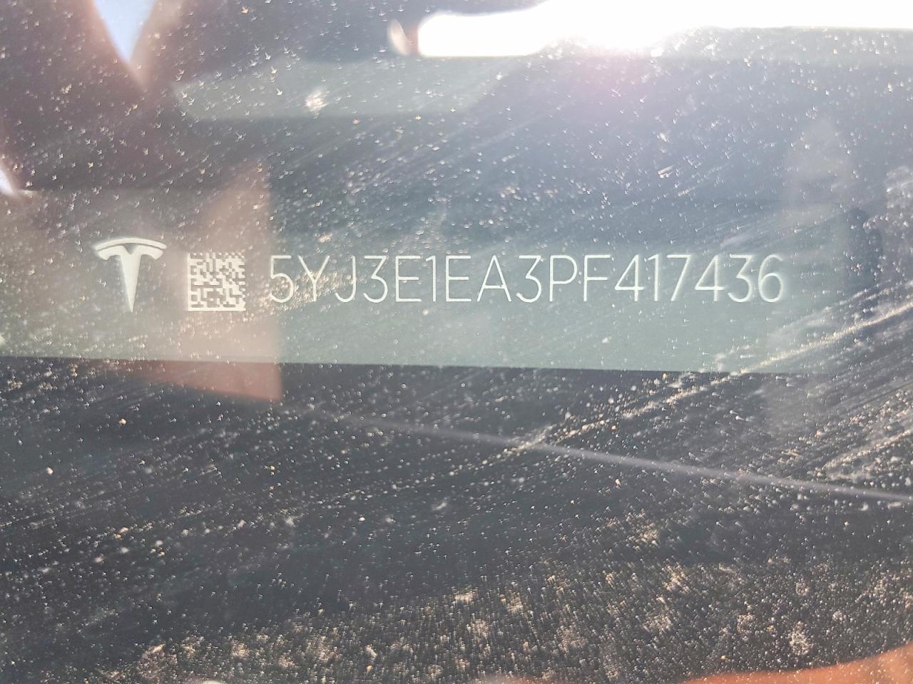 2023 TESLA MODEL 3
