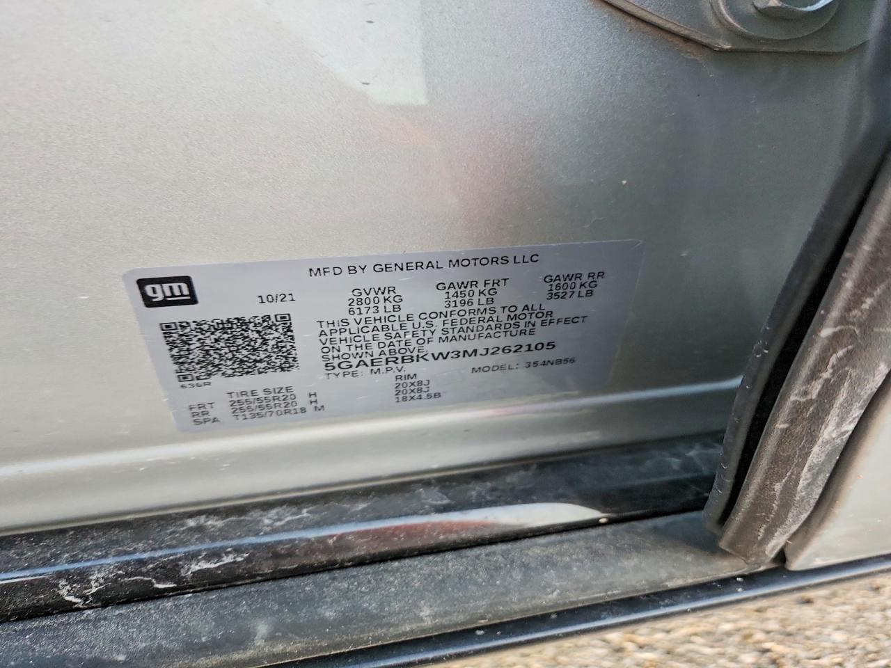 2021 BUICK ENCLAVE