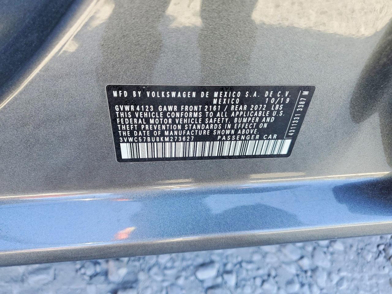 2019 VOLKSWAGEN JETTA