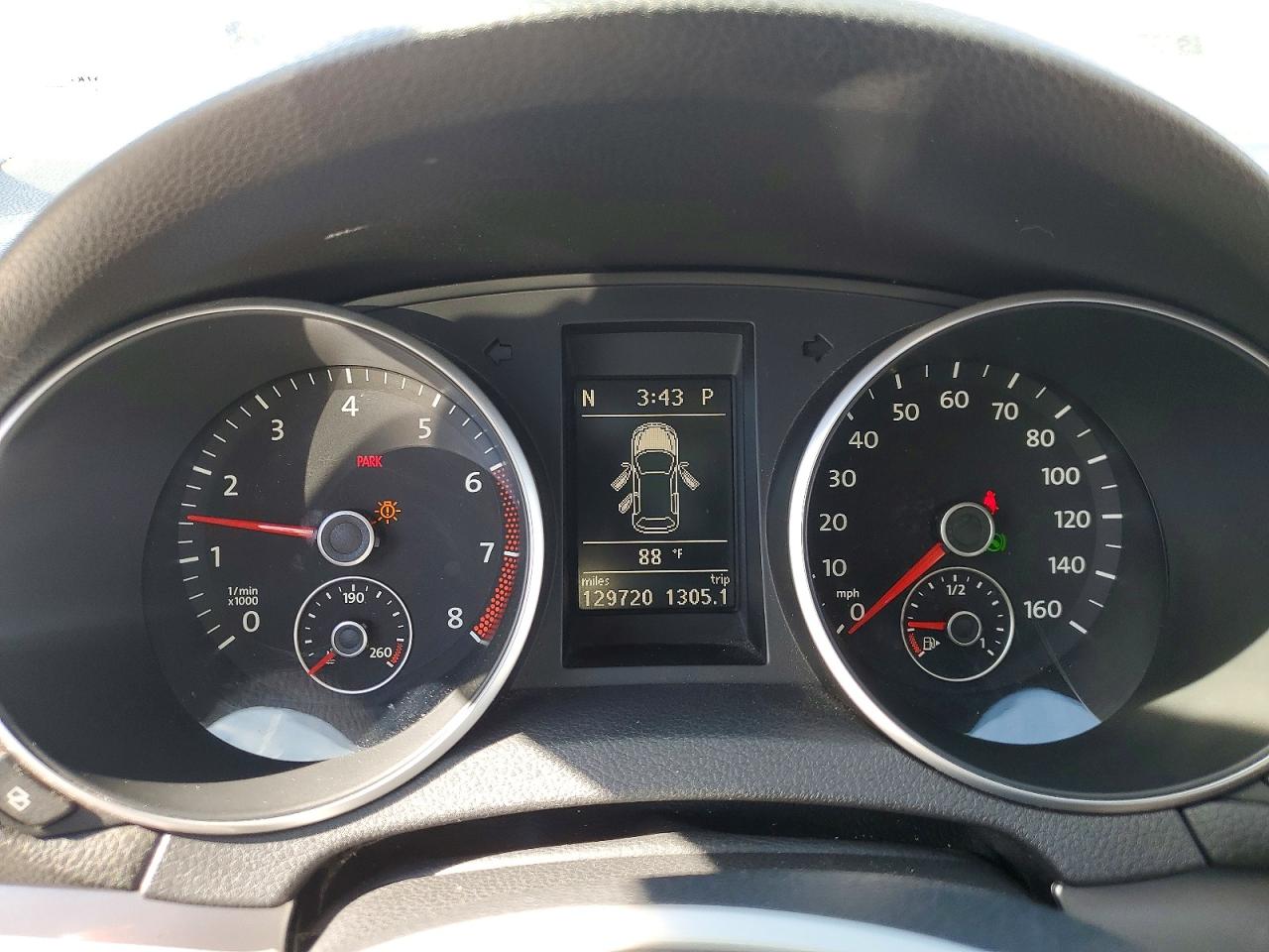 2012 VOLKSWAGEN GOLF