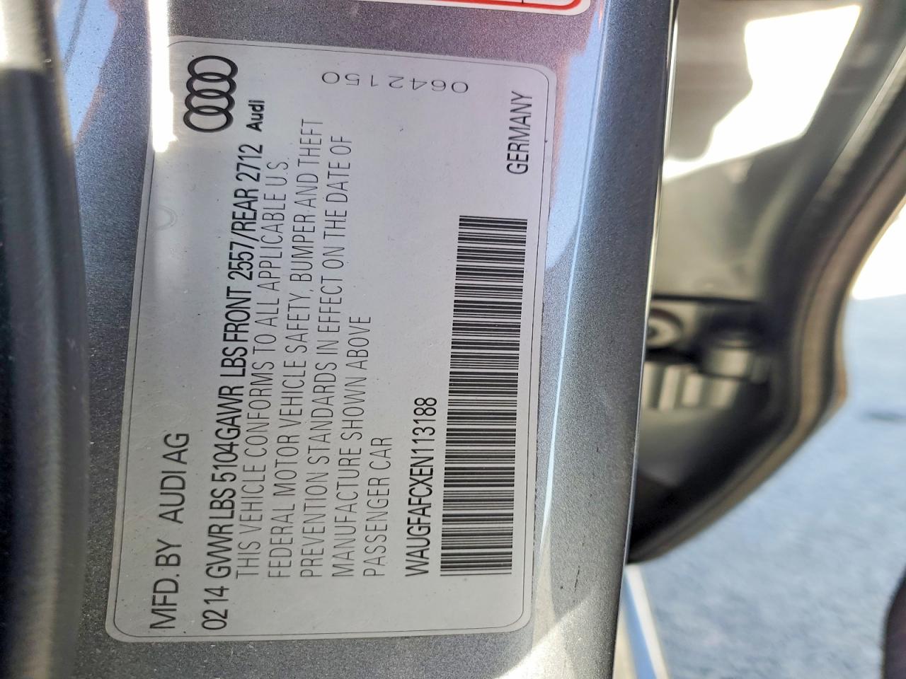 2014 AUDI A6