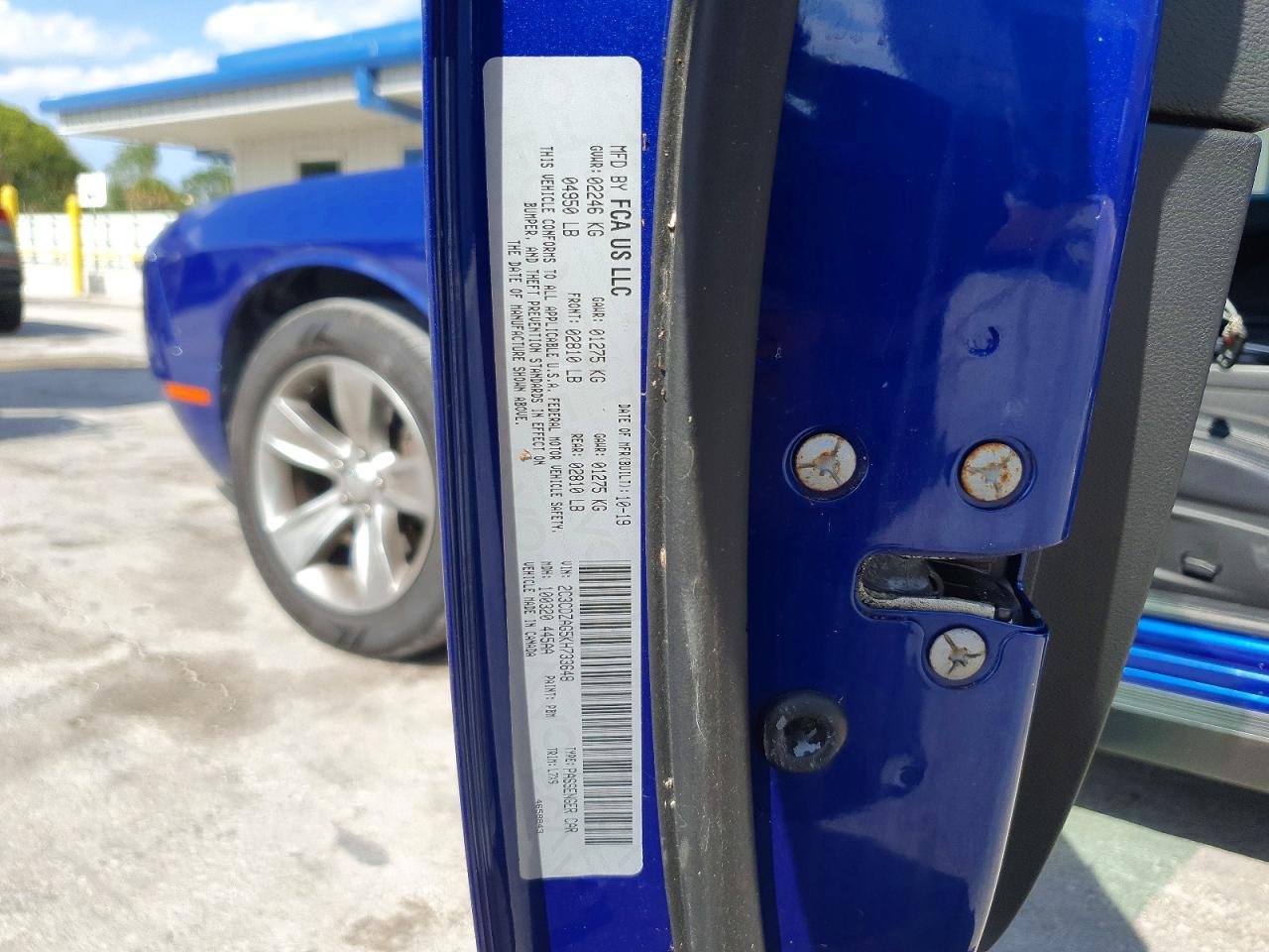 2019 DODGE CHALLENGER