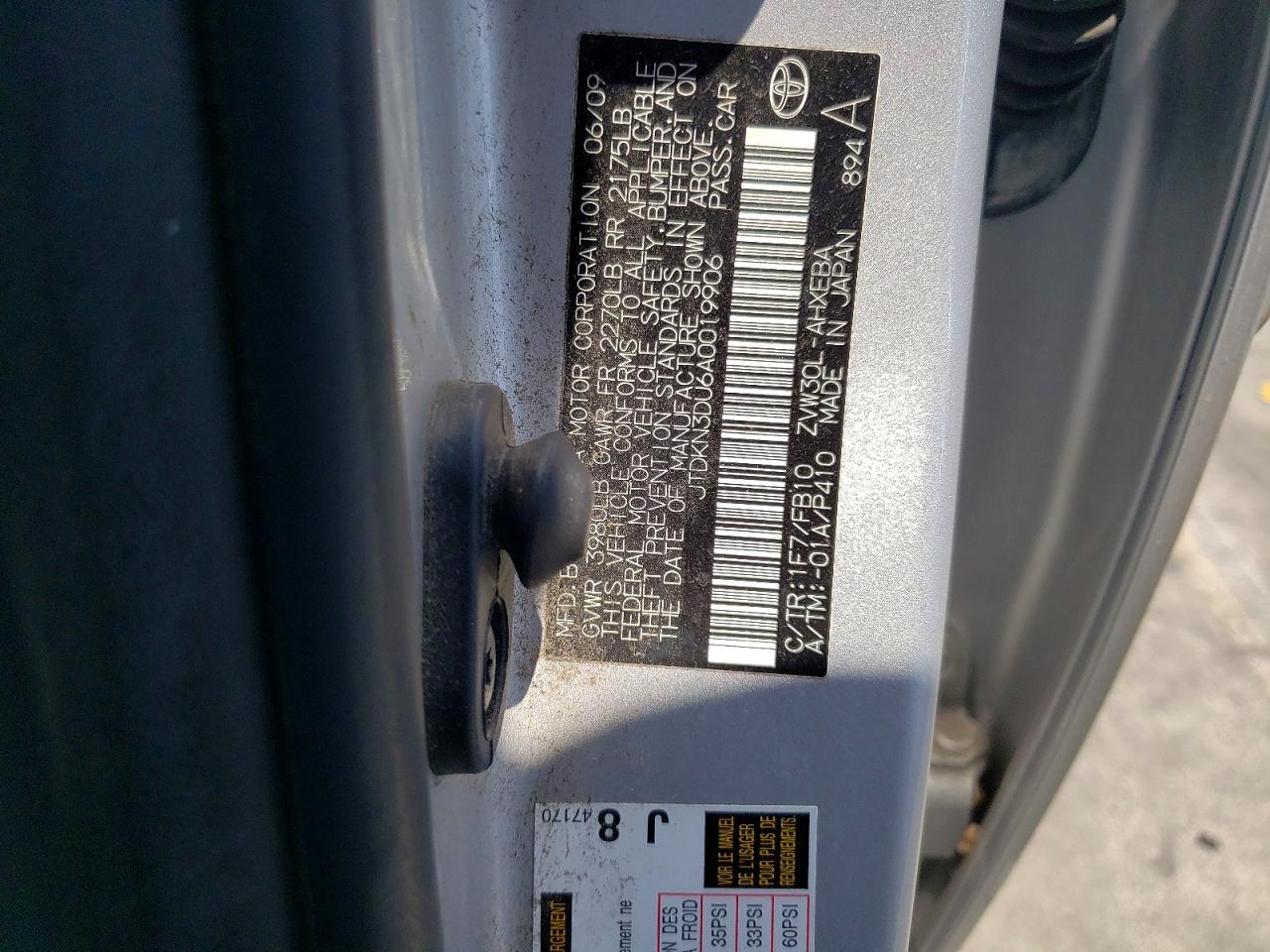2010 TOYOTA PRIUS