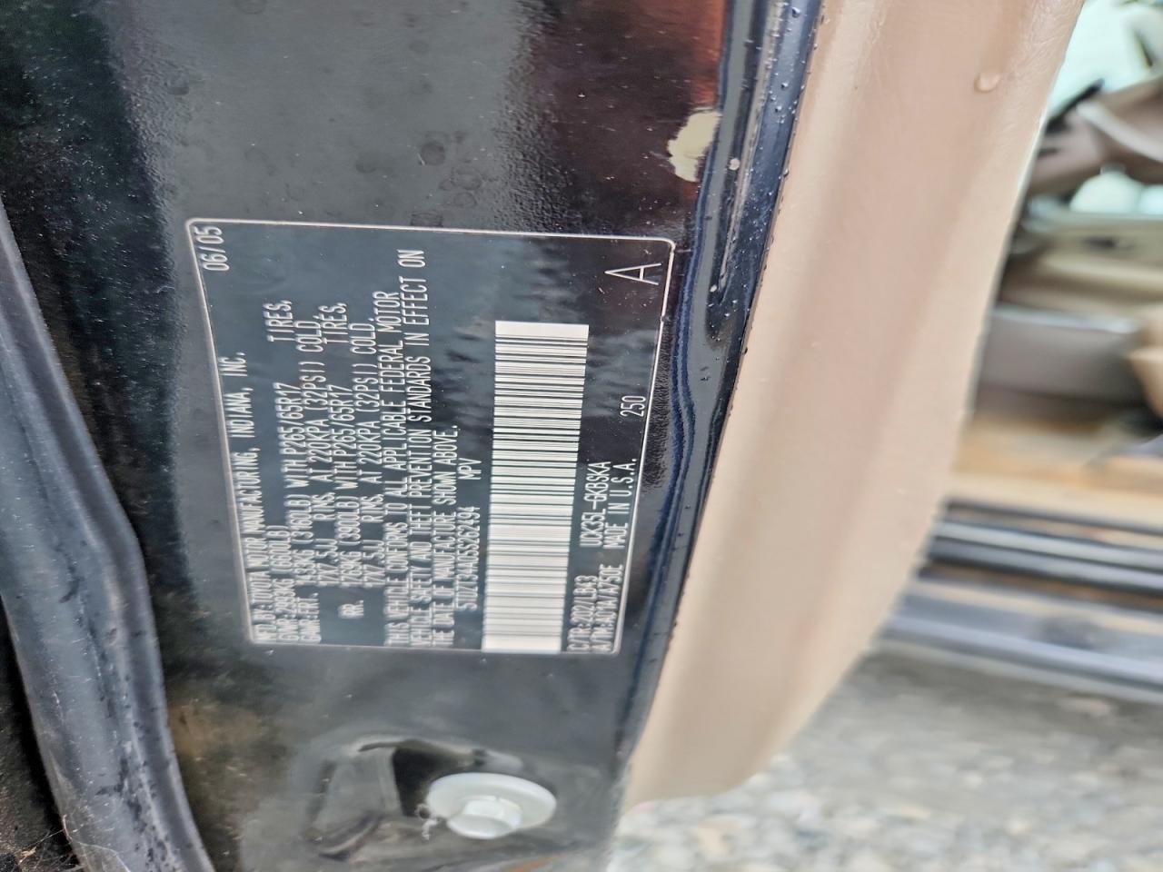 2005 TOYOTA SEQUOIA