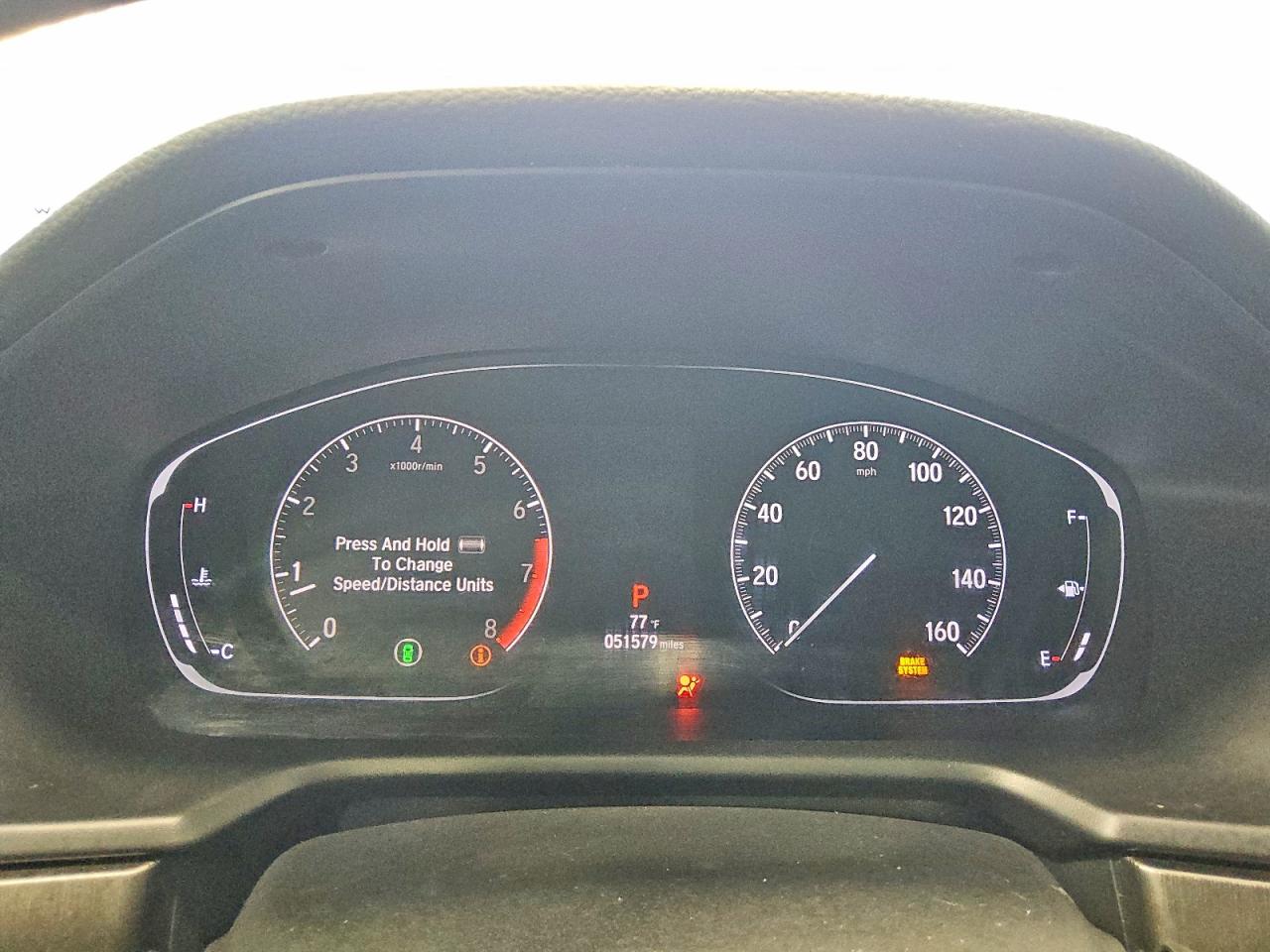 2019 HONDA ACCORD