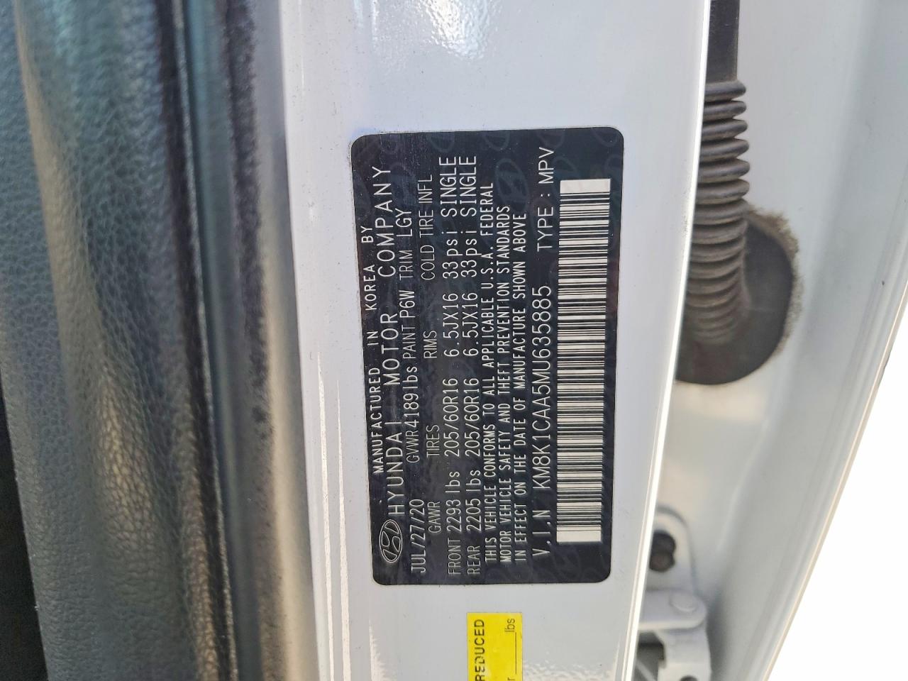 2021 HYUNDAI KONA