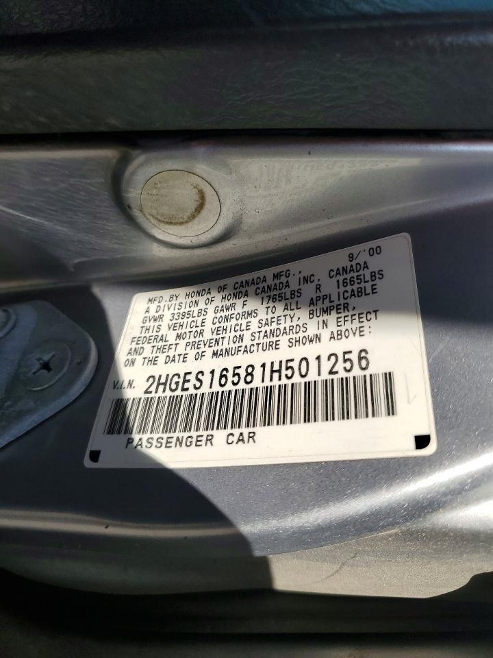 2001 HONDA CIVIC