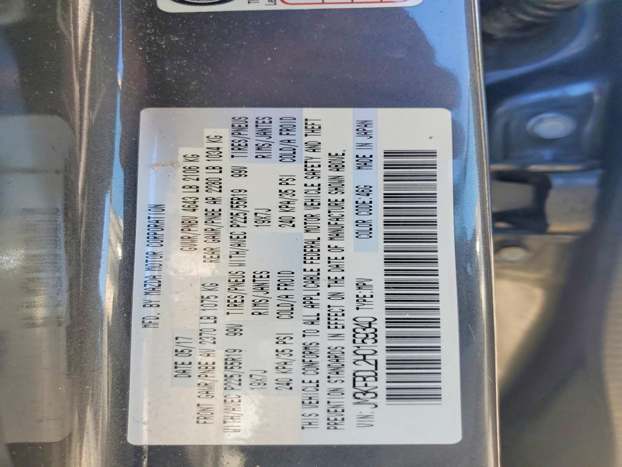 2017 MAZDA CX-5