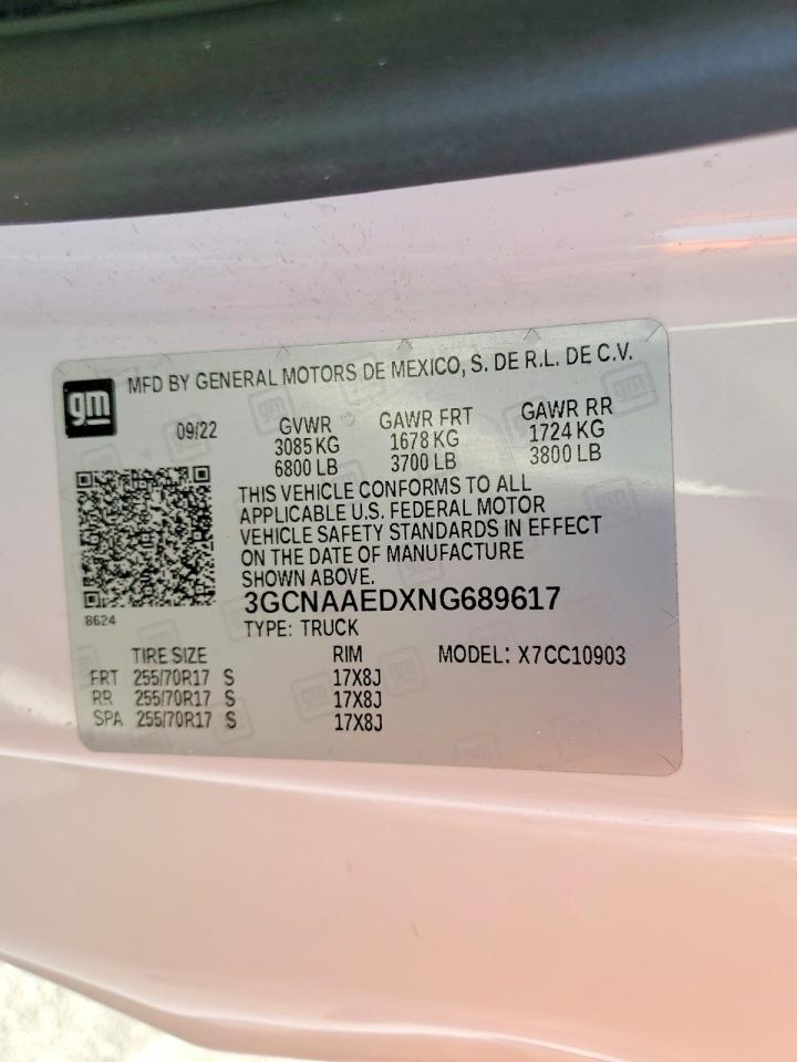 2022 CHEVROLET ALL Models