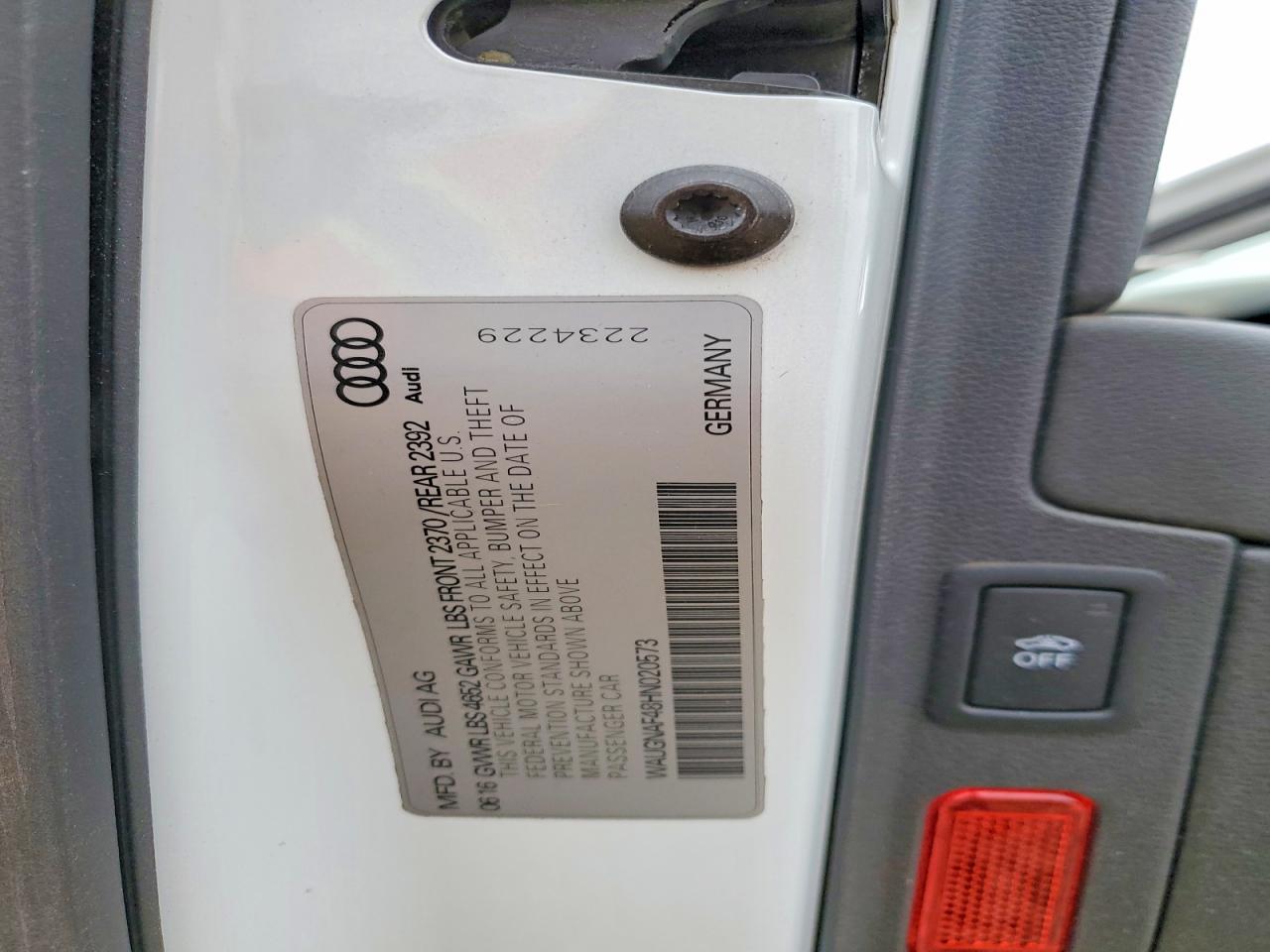 2017 AUDI A4
