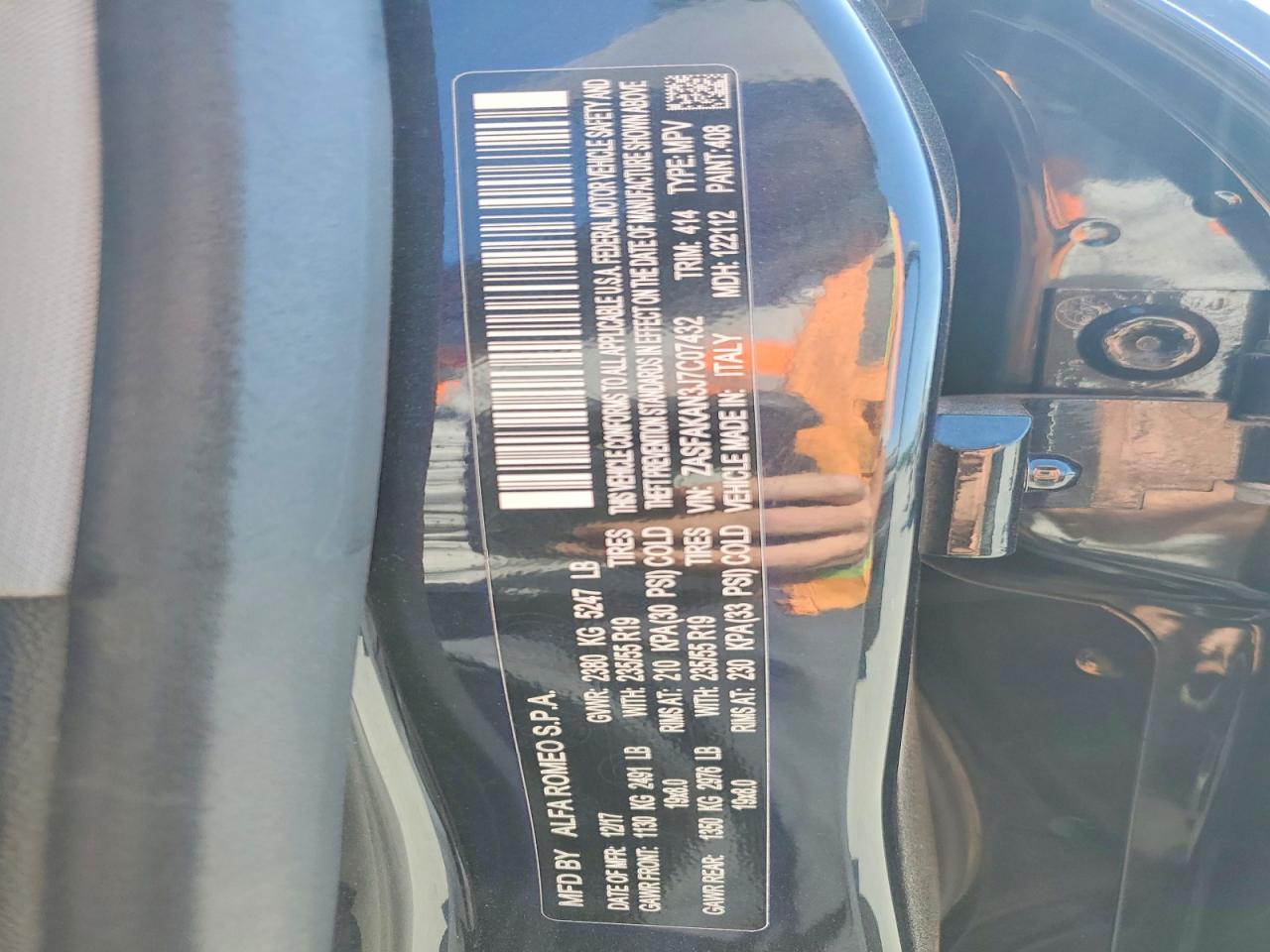 2018 ALFA ROMEO STELVIO