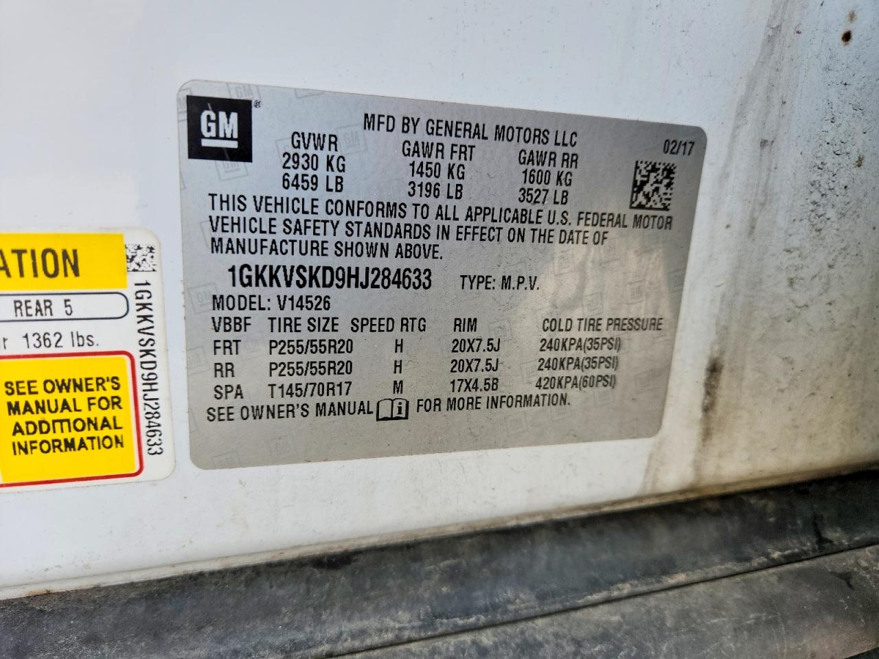 2017 GMC ACADIA