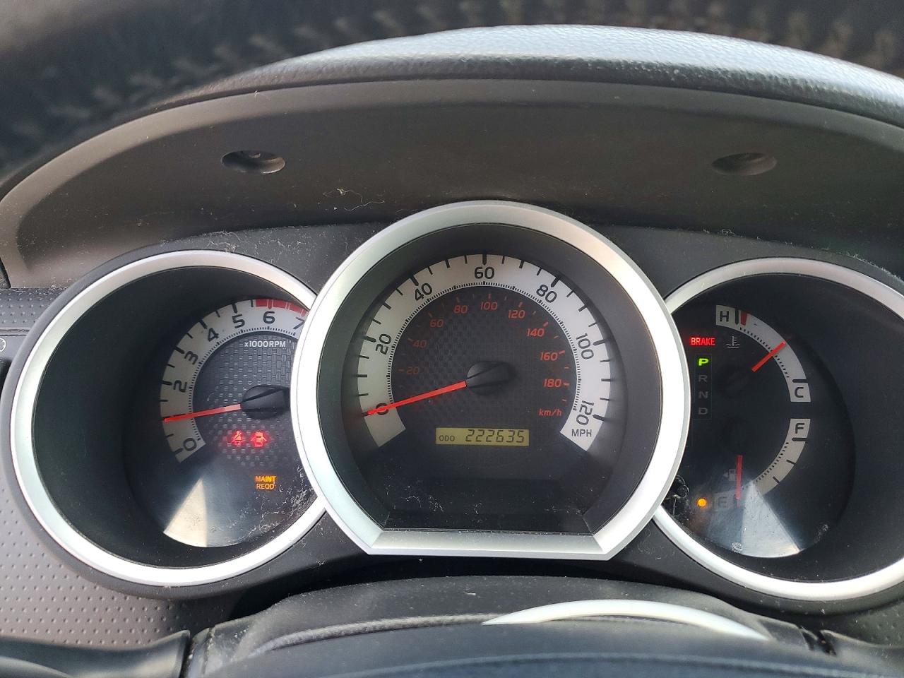 2012 TOYOTA TACOMA