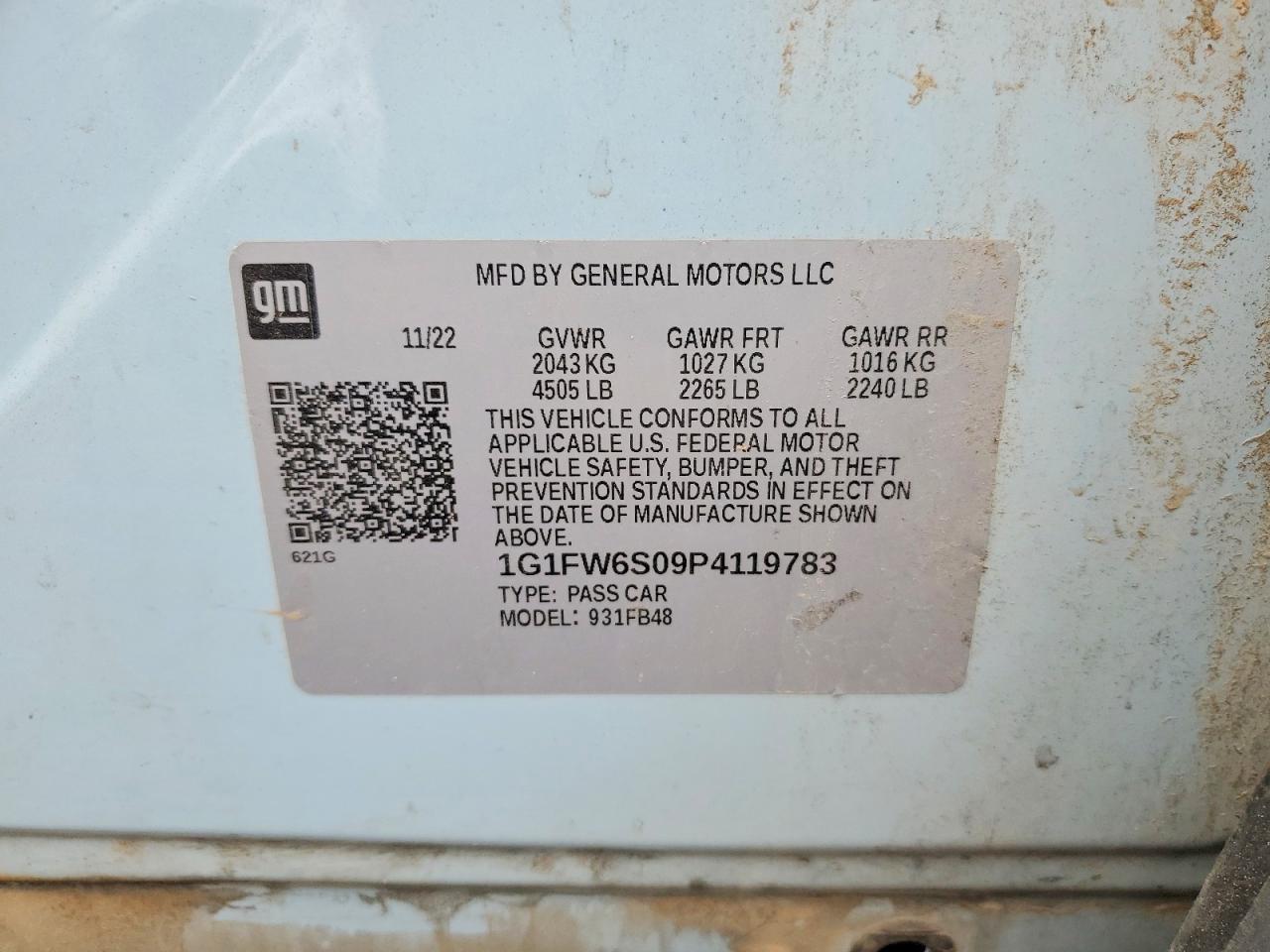2023 CHEVROLET BOLT