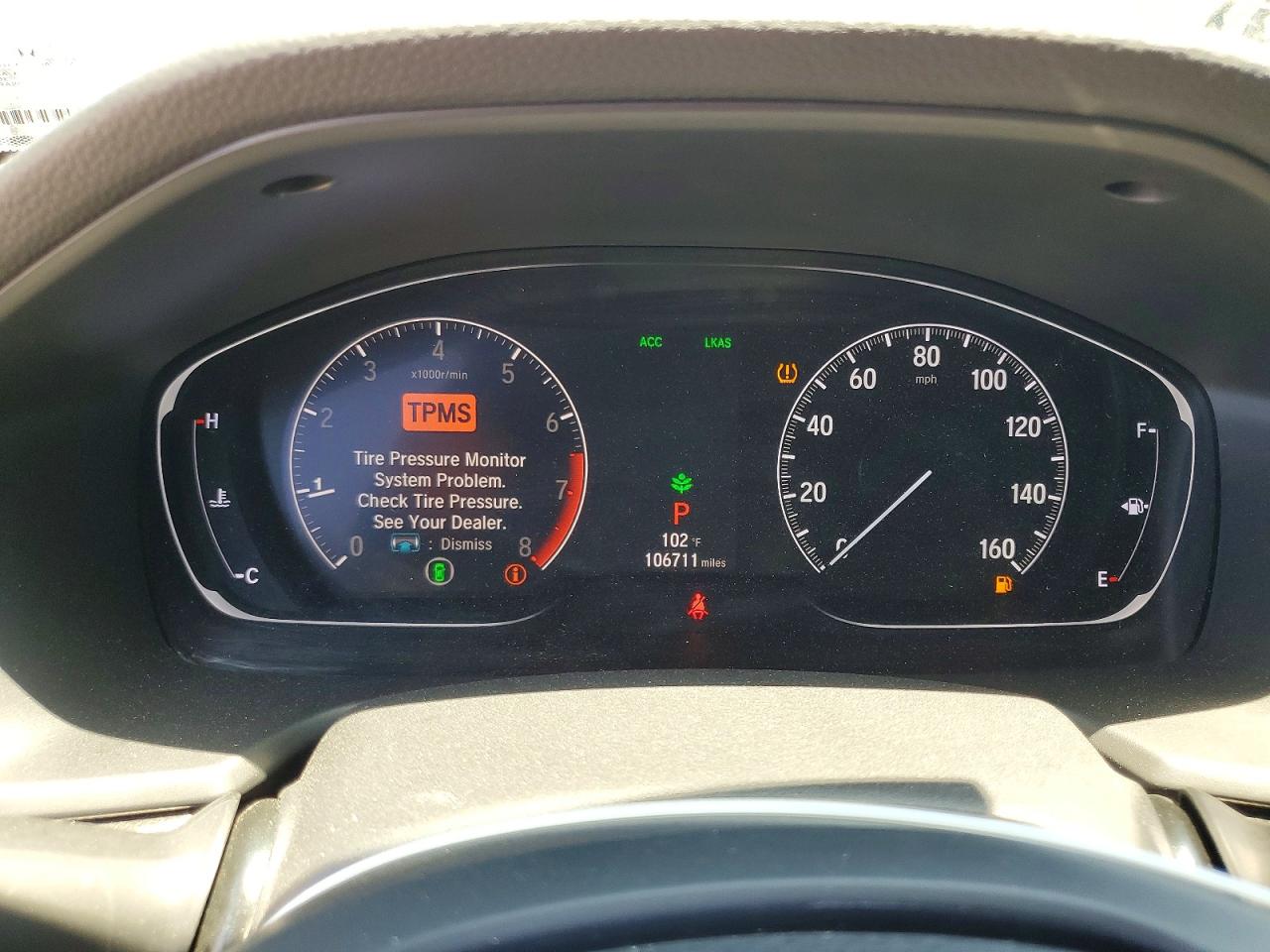 2019 HONDA ACCORD