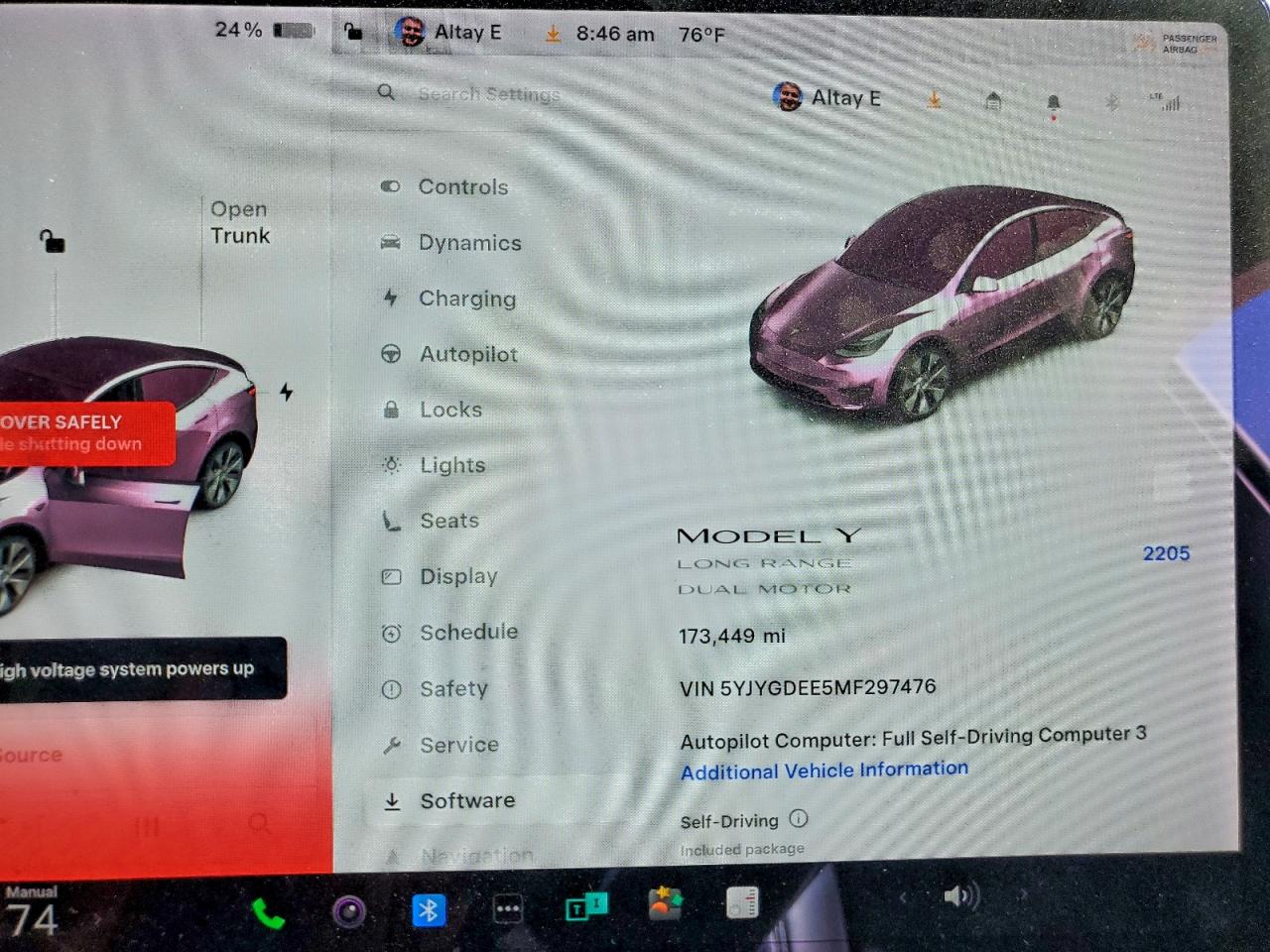 2021 TESLA MODEL Y