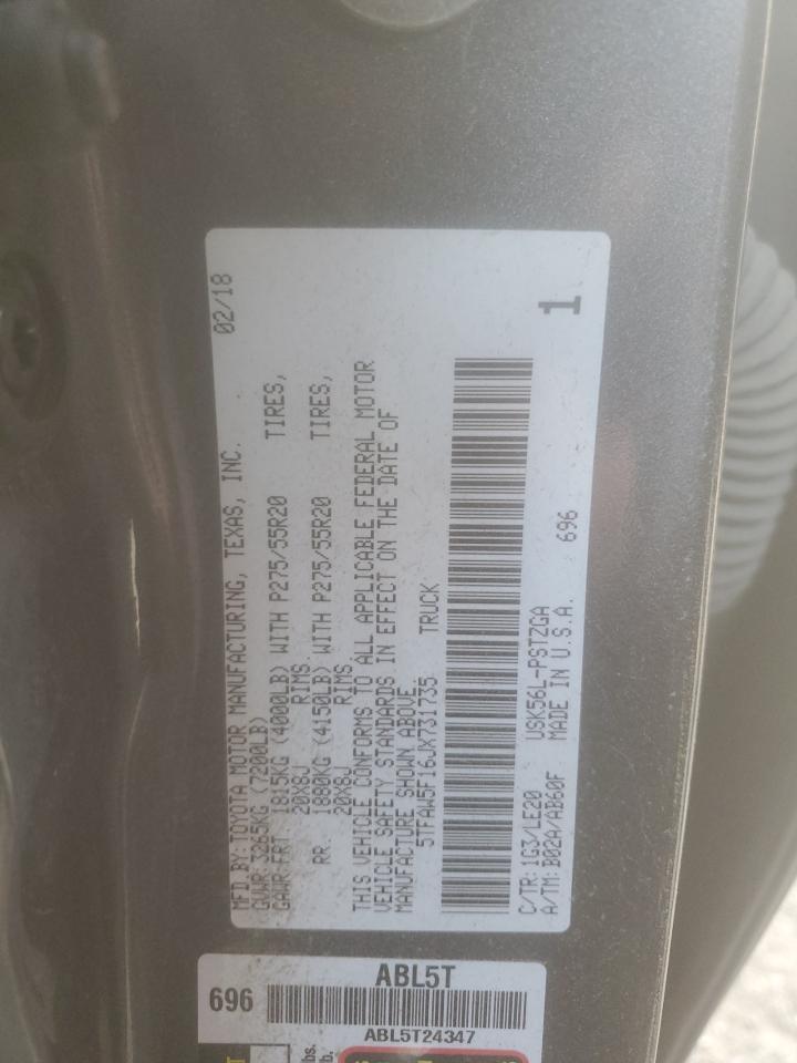 2018 TOYOTA TUNDRA