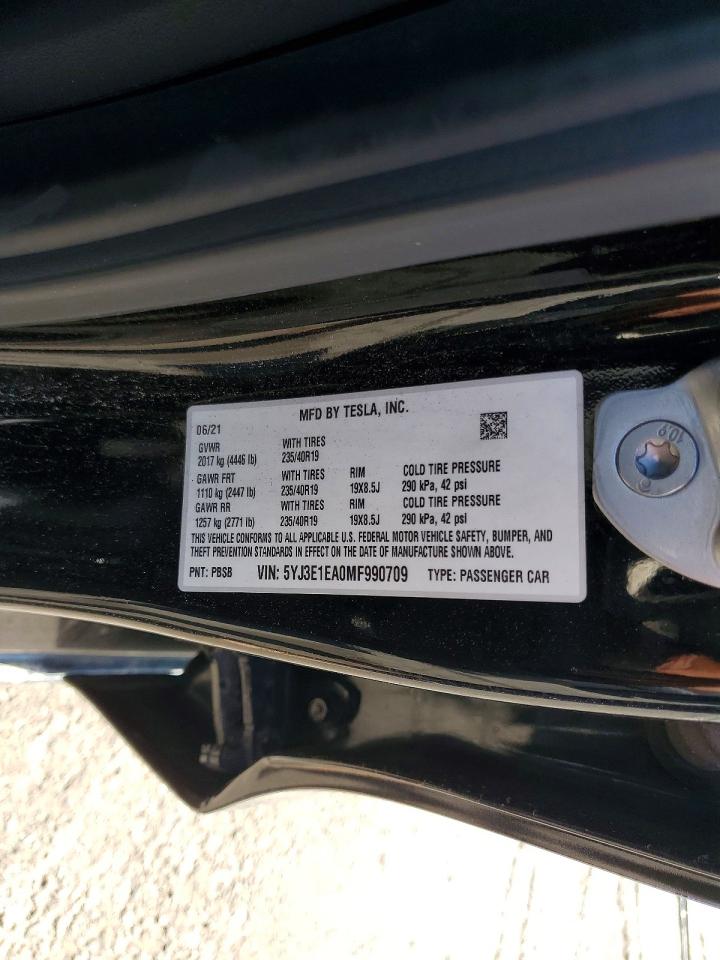 2021 TESLA MODEL 3