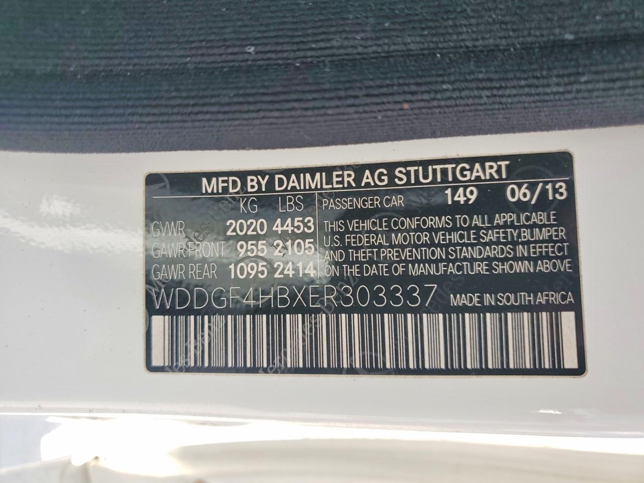 2014 MERCEDES-BENZ C-CLASS