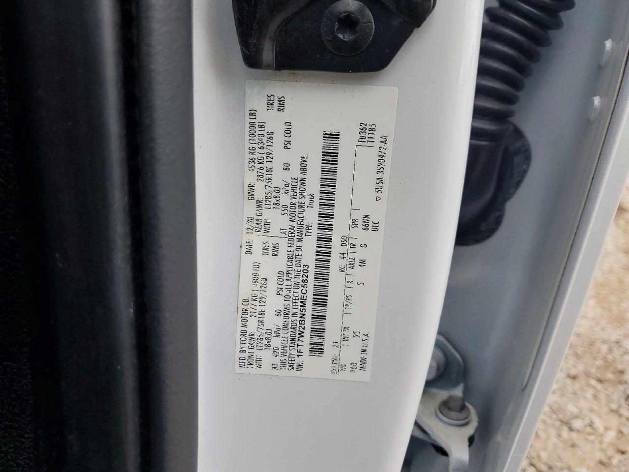 2021 FORD F250