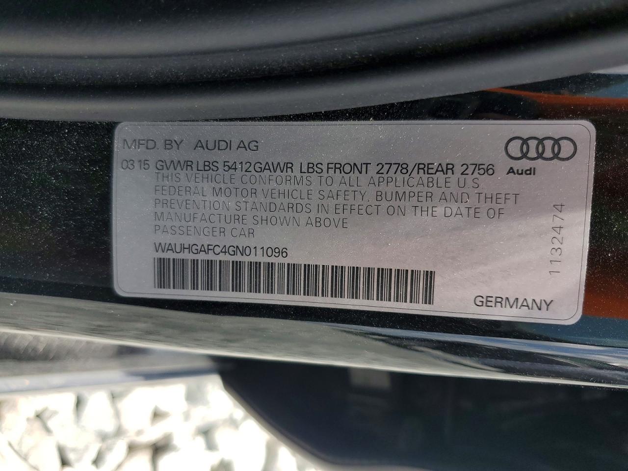 2016 AUDI A6
