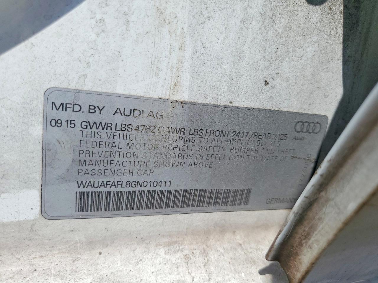 2016 AUDI A4
