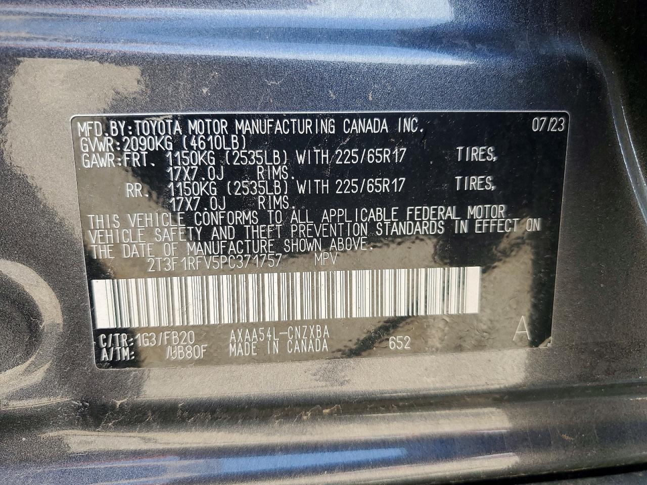 2023 TOYOTA RAV4