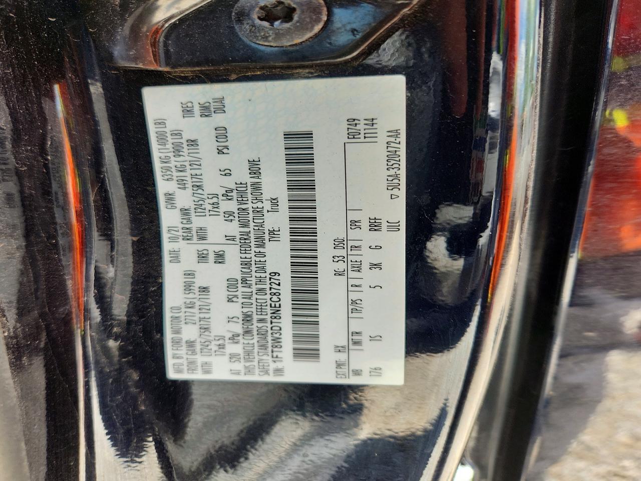 2022 FORD F350