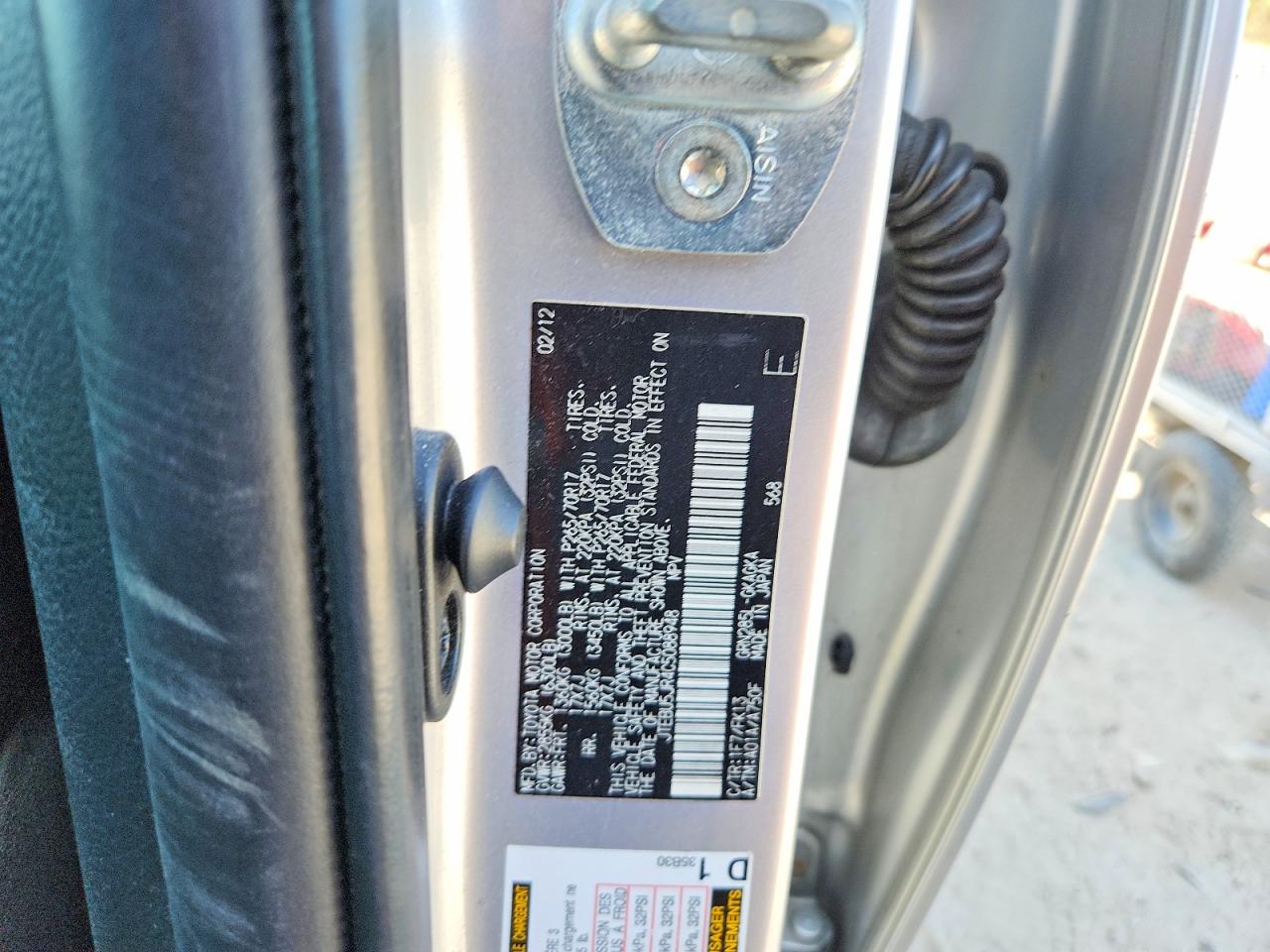 2012 TOYOTA 4RUNNER