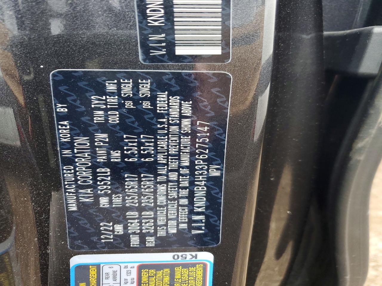 2023 KIA ALL OTHER