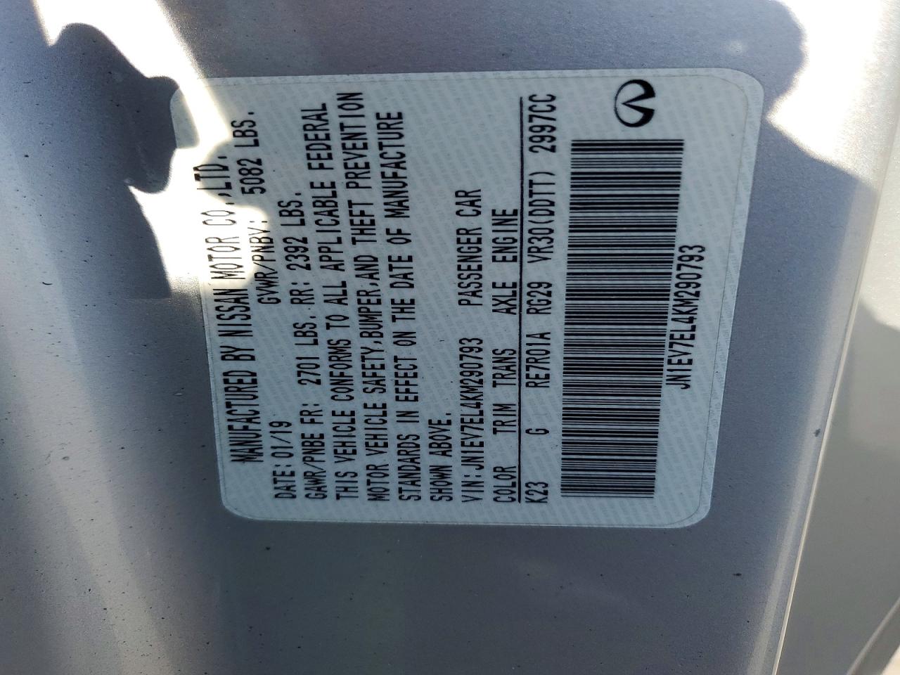 2019 INFINITI Q60
