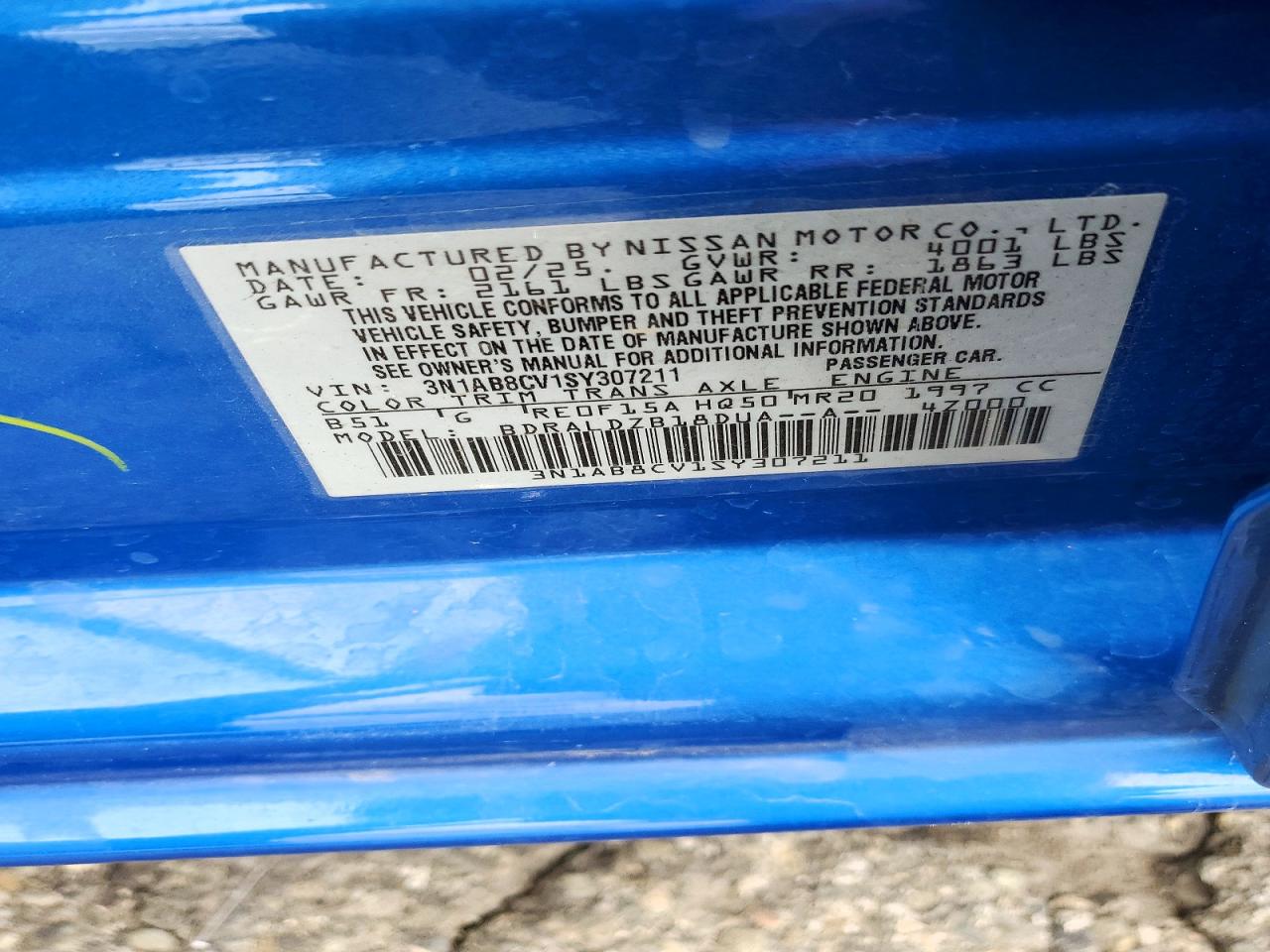 2025 NISSAN SENTRA