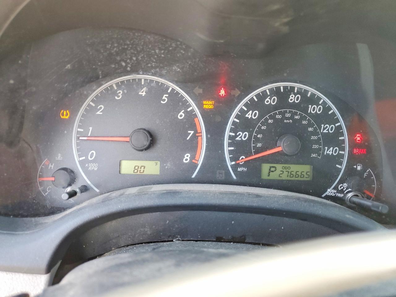 2011 TOYOTA COROLLA