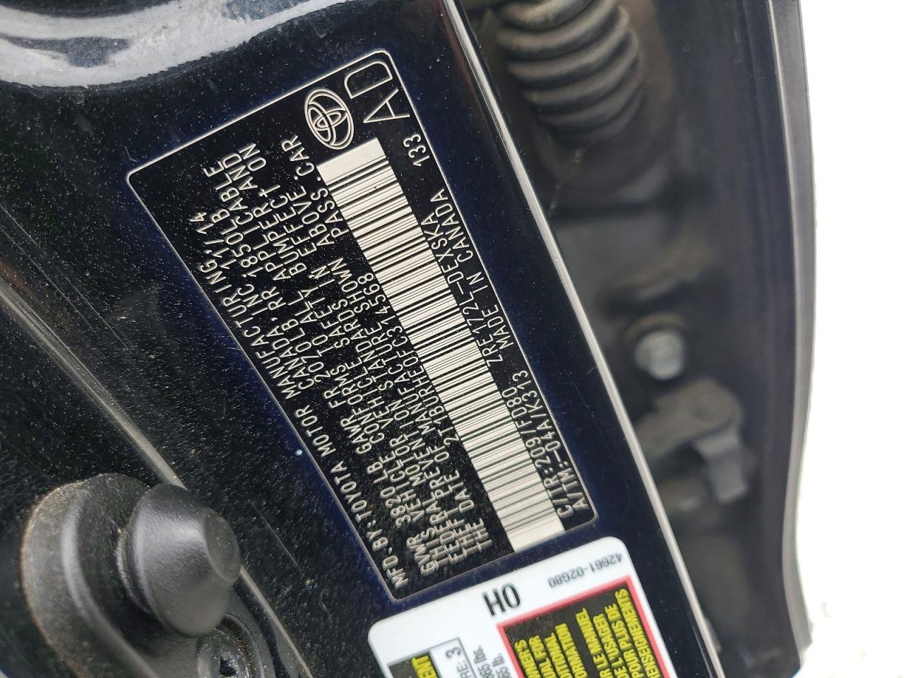 2015 TOYOTA COROLLA