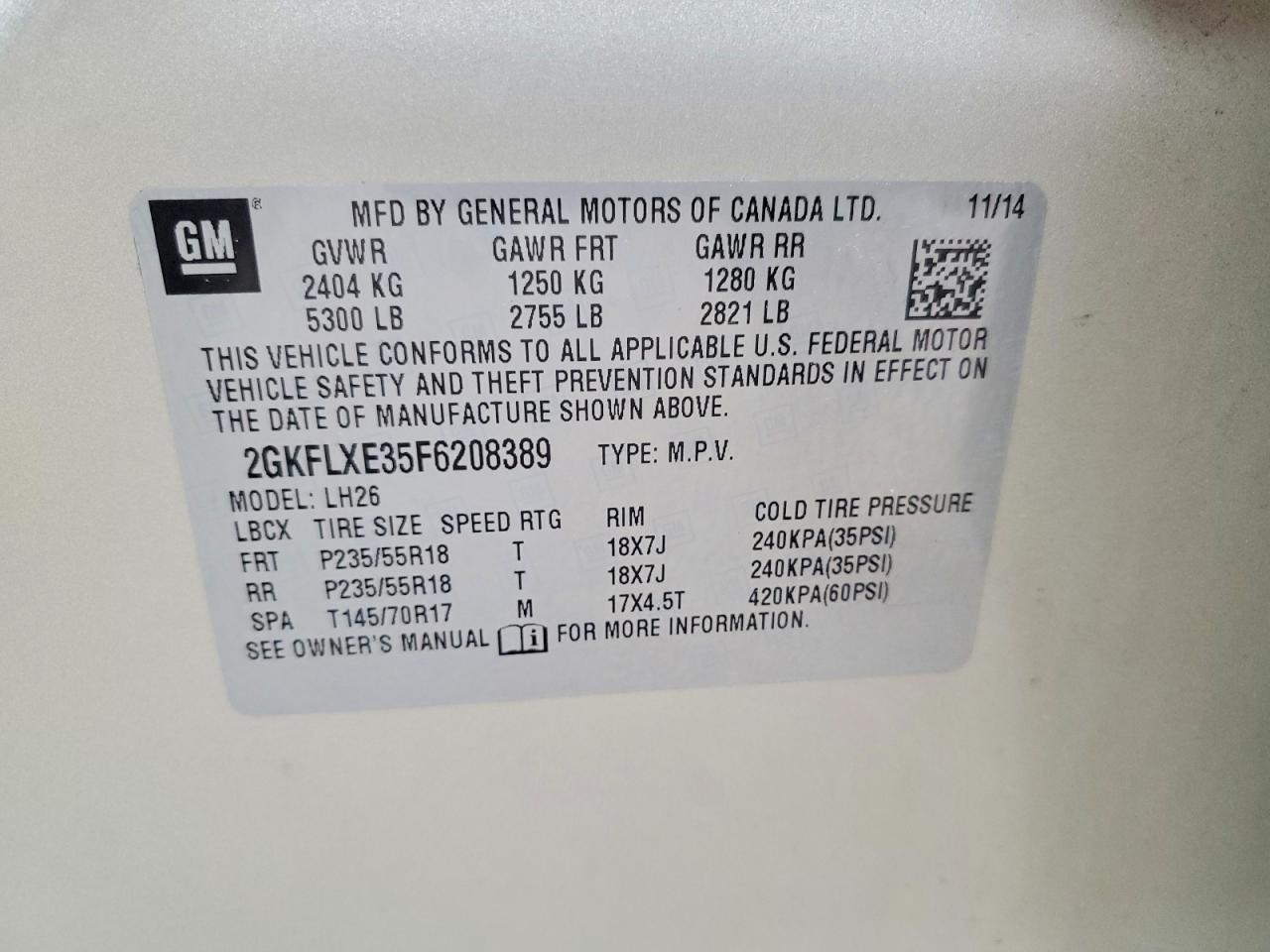 2015 GMC TERRAIN