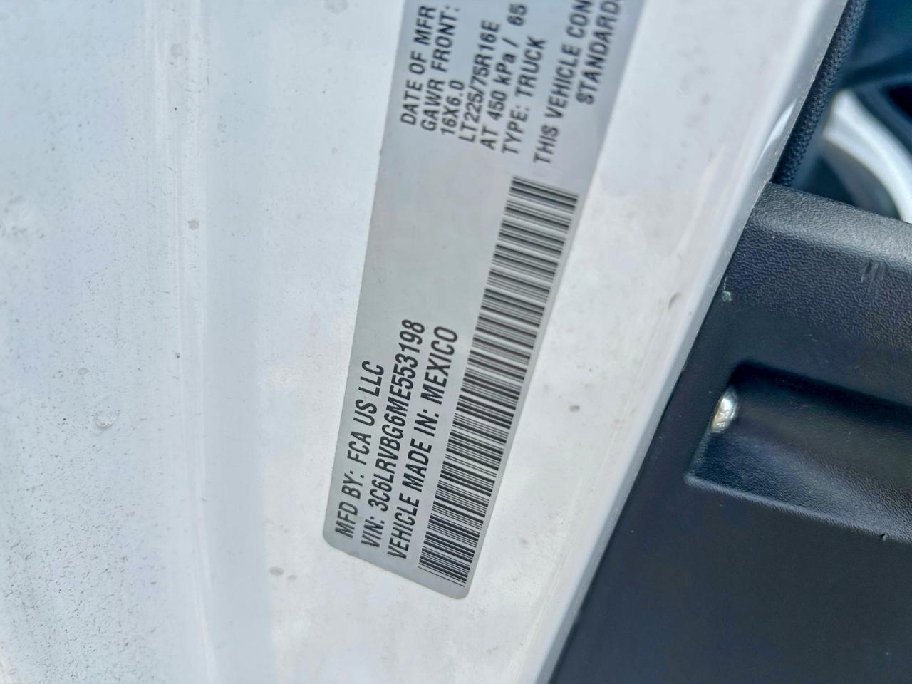 2021 RAM PROMASTER