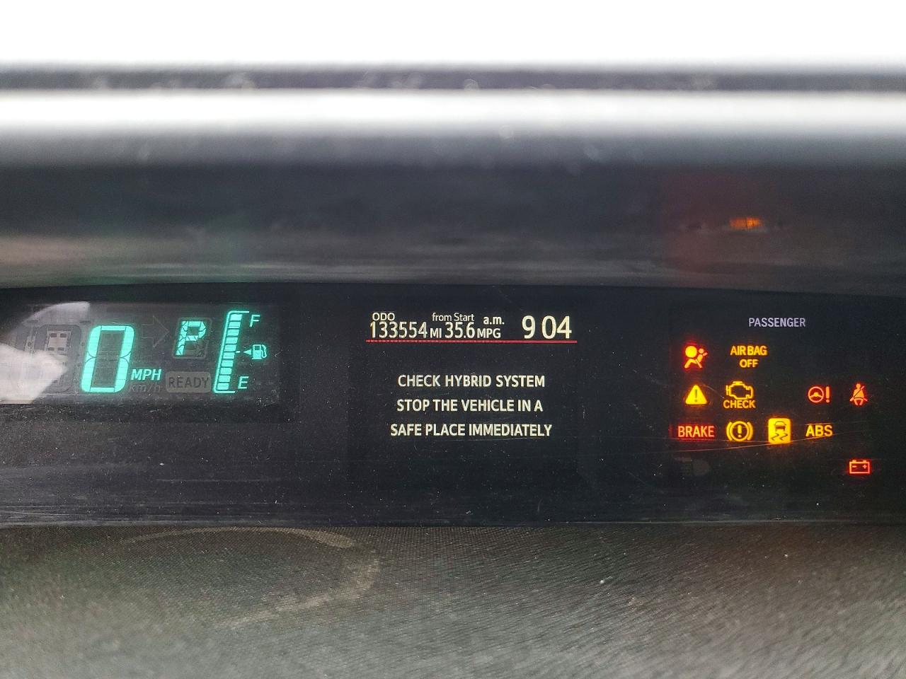 2012 TOYOTA PRIUS