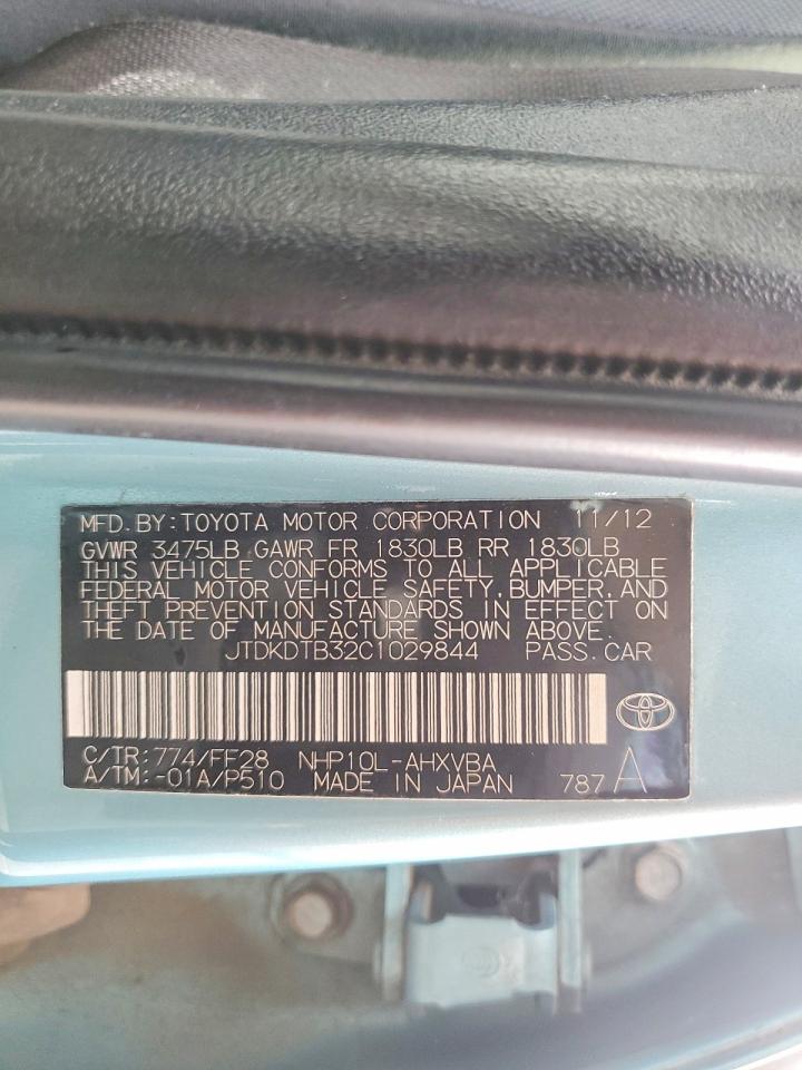 2012 TOYOTA PRIUS