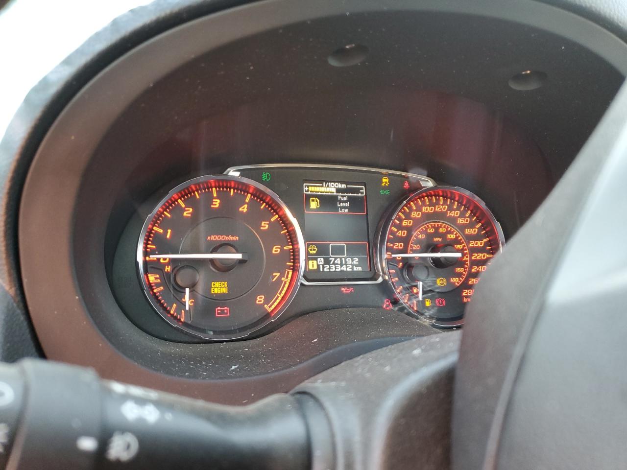 2015 SUBARU WRX