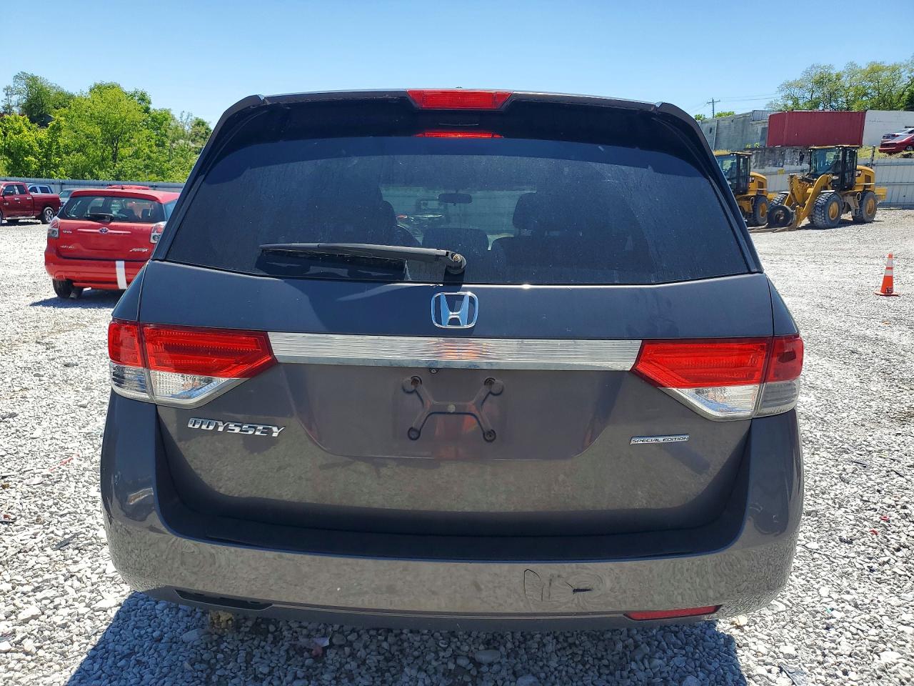 2016 HONDA ODYSSEY