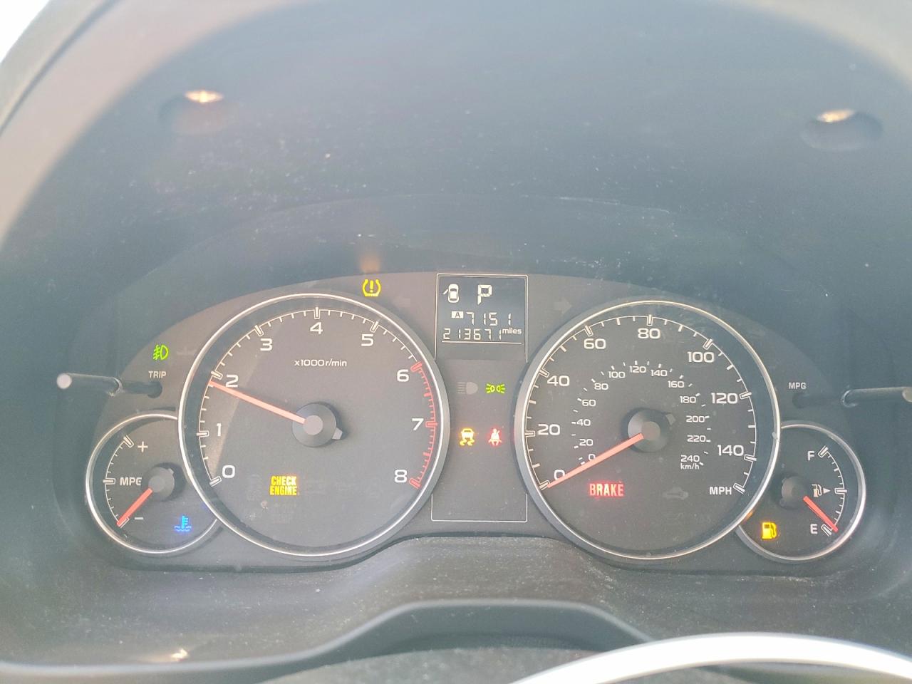2013 SUBARU OUTBACK