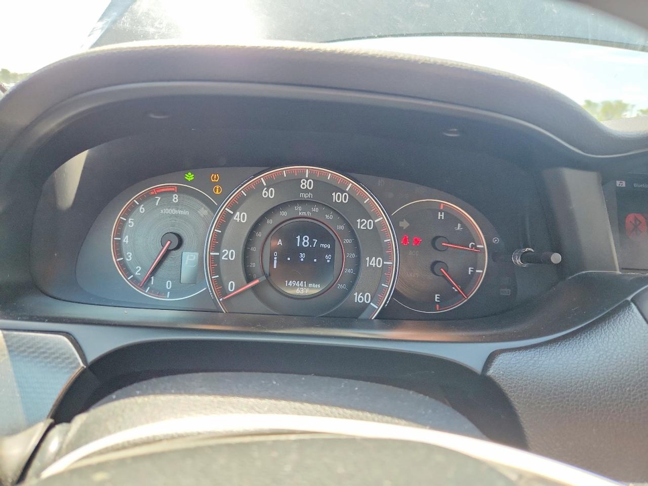 2016 HONDA ACCORD