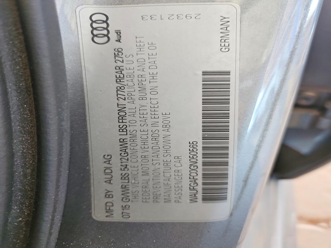 2016 AUDI A6