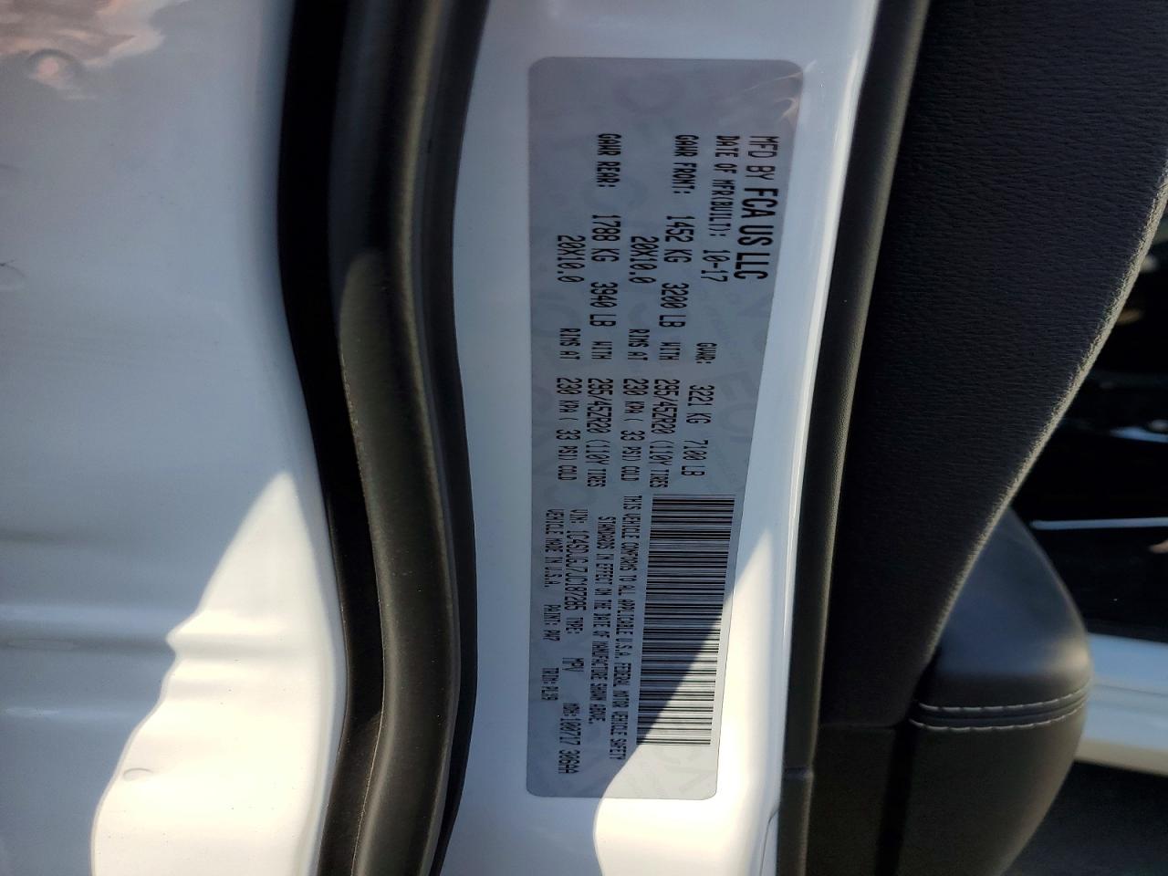 2018 DODGE DURANGO